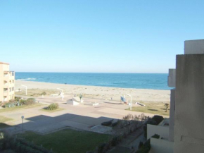 Grand T2 avec Piscine, Terrasse et Accès Direct à la Plage, 4 Personnes - Port Barcarès - FR-1-81-505